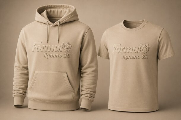 Formul Hoodie Mandel – Designbeispiel